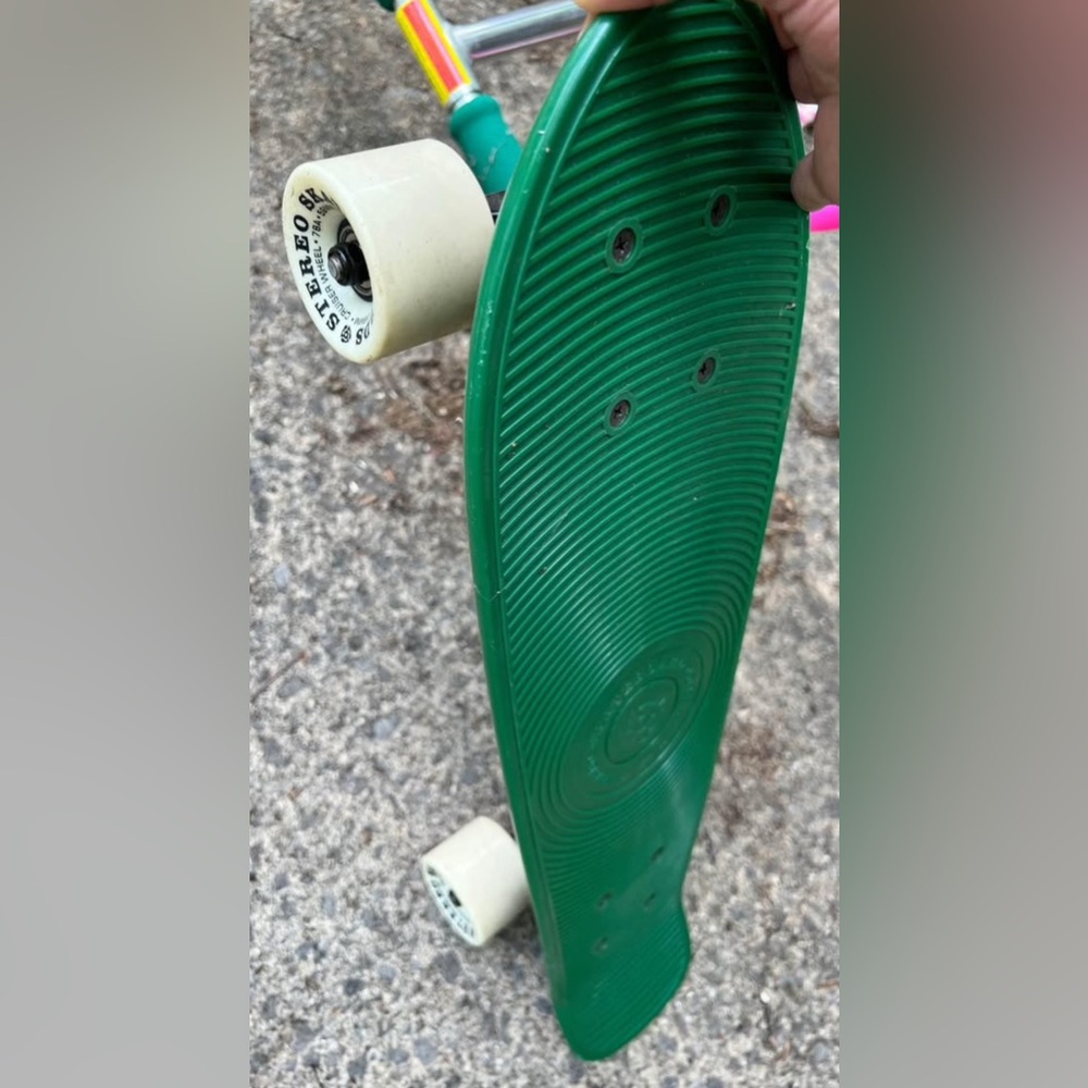 Green Penny Board